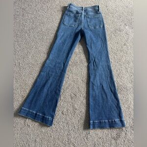 Stylish Blue Flare Women's Jeans